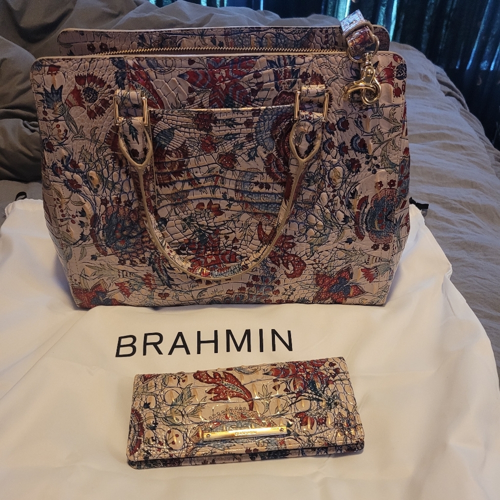 Brahmin Findley handbag & wallet